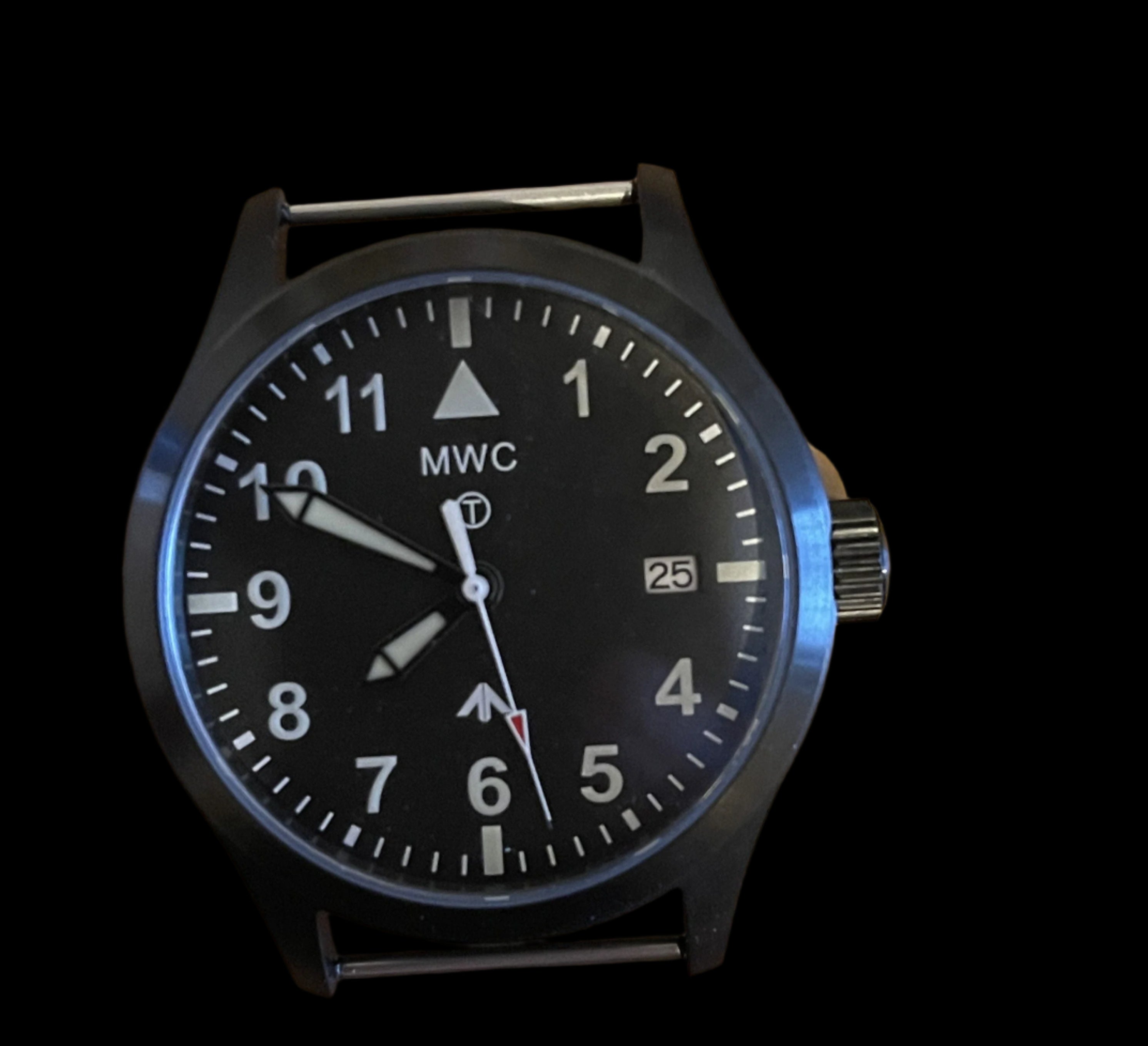 20 x 18mm or 20mm Watch Pins Designed to Create the Appearance of a Military Watch with Fixed Solid Bars