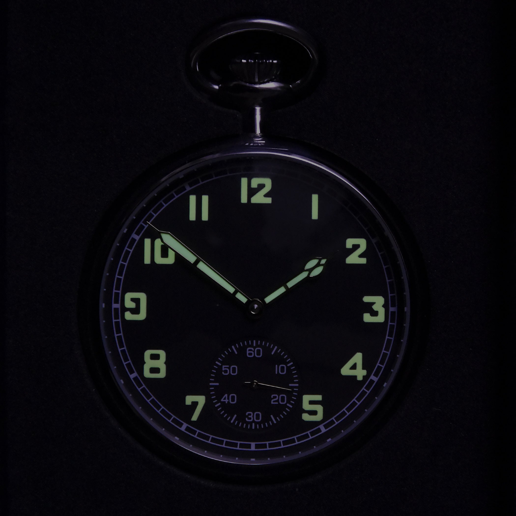 MWC WWII British Military Pattern 17-Jewel Hand-Wound Pocket Watch