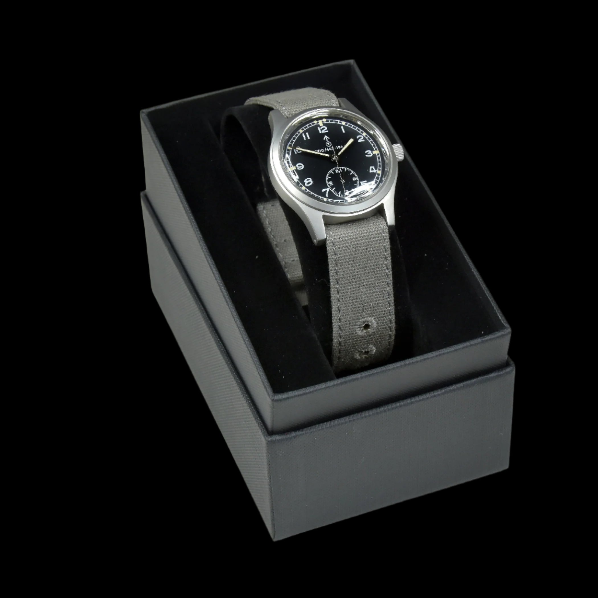 MWC 1940s/1950s "Dirty Dozen" Pattern General Service Watch with a Mechanical Quartz Hybrid Movement