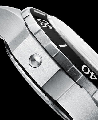 MWC 100ATM / 3,280ft / 1000m Water Resistant Diver's Watch Stainless Steel Case with Helium Valve and Matching Bracelet 100% Swiss Made with Sellita SW200 26-Jewel Automatic Movement