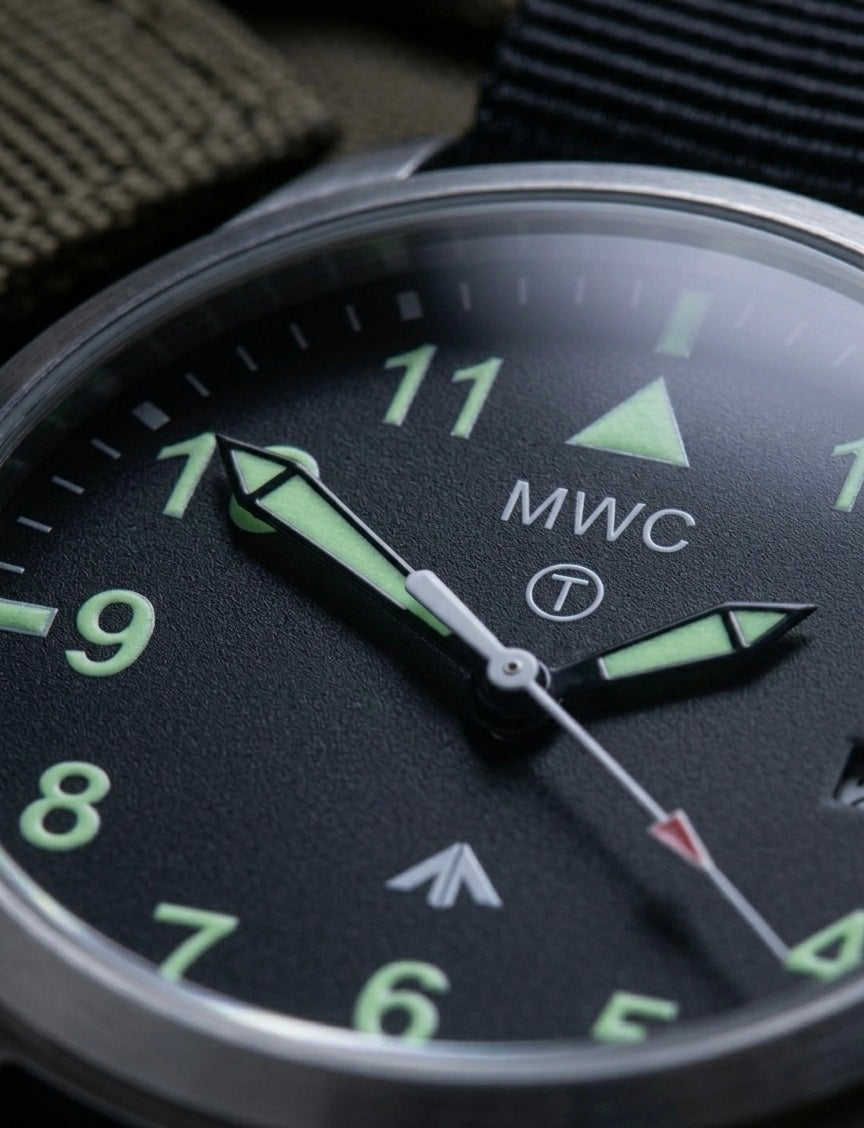 MWC MKIII (100m) 1950's / 60's Pattern Automatic Military Watch in Stainless Steel with Sapphire Crystal