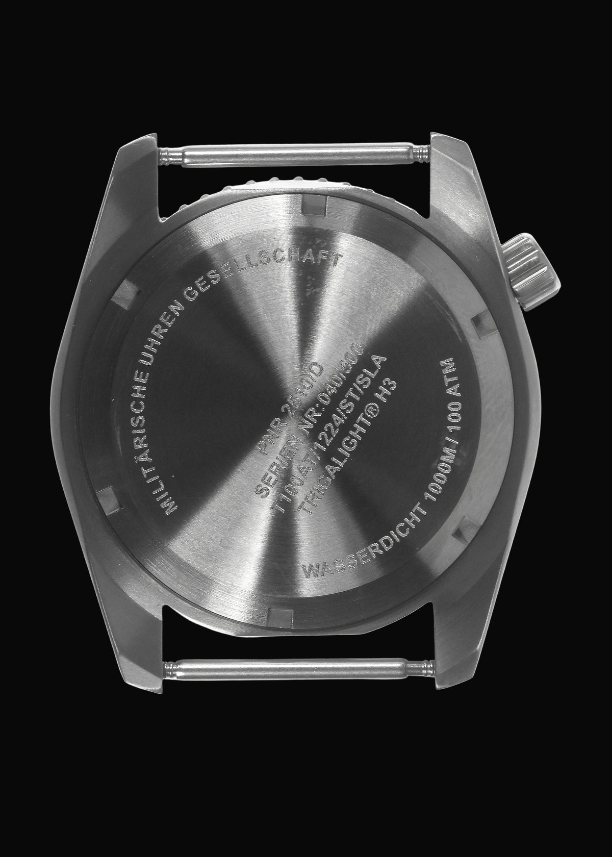 MWC "Depthmaster" 100atm / 3,280ft / 1000m Water Resistant Military Divers Watch in a Titanium Case with GTLS and Helium Valve (Automatic)