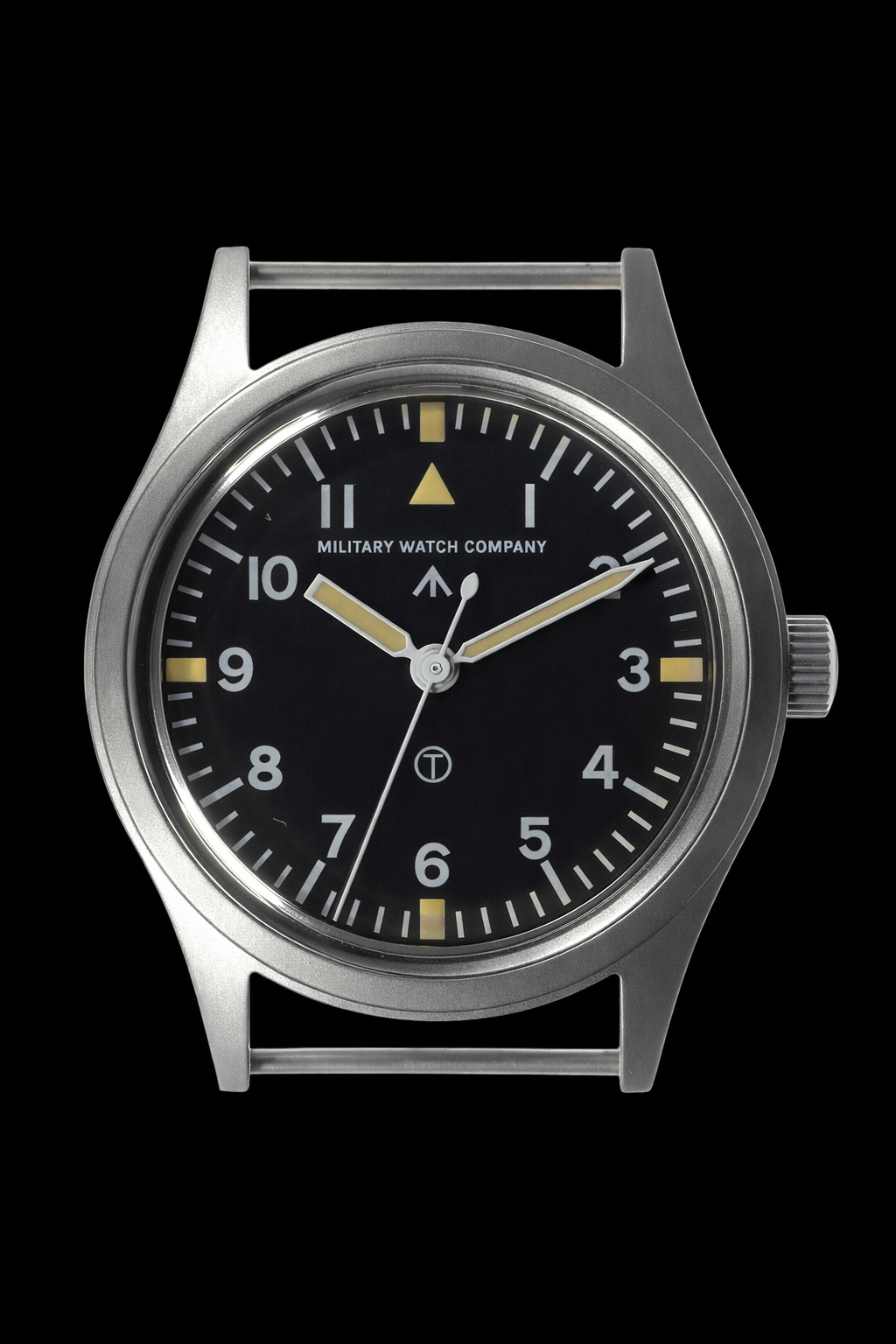 W10 1960s Pattern Handwound Military Watch with Plexiglass Crystal and Handwound Mechanical Movement